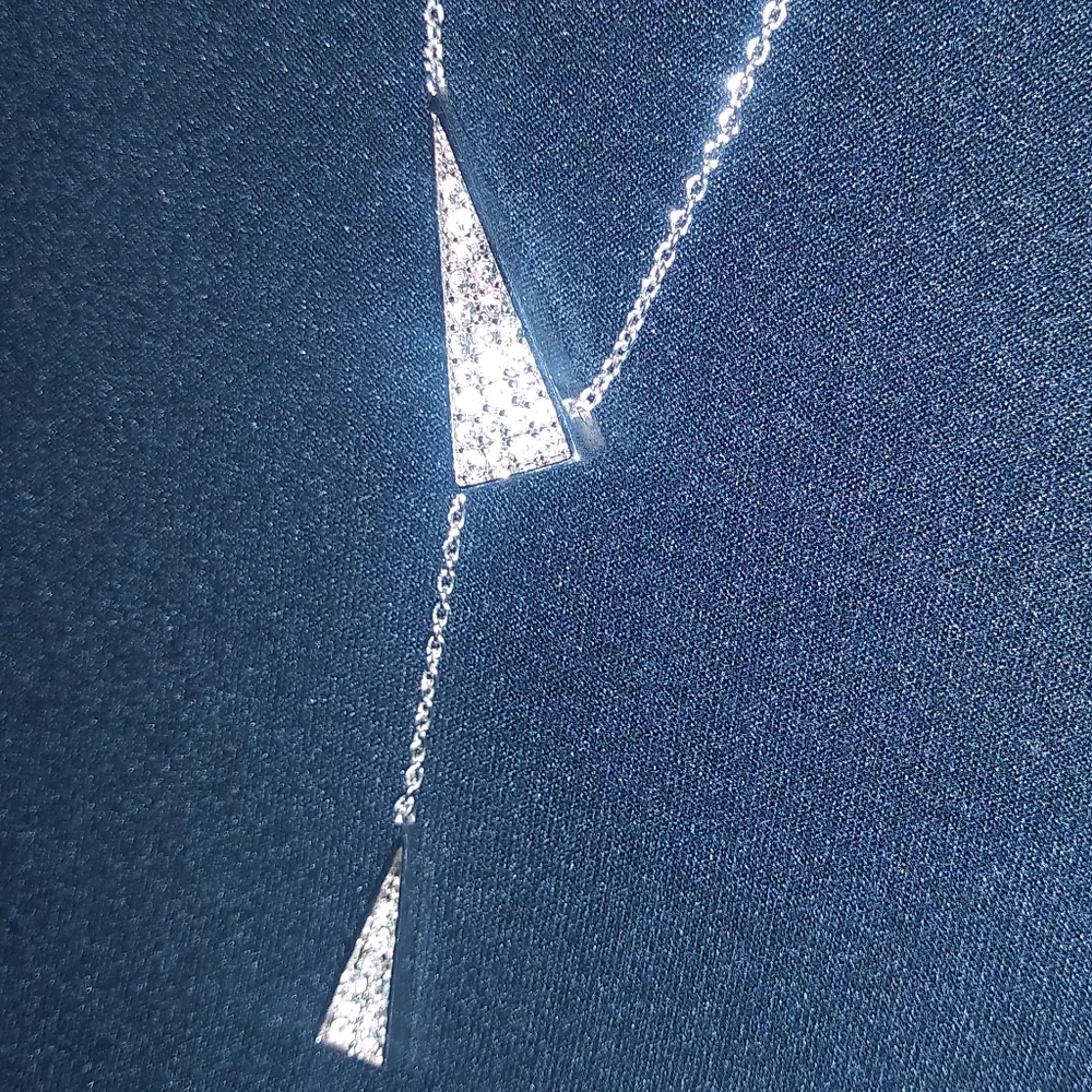 Touchstone Crystal Lariat Crystal necklace